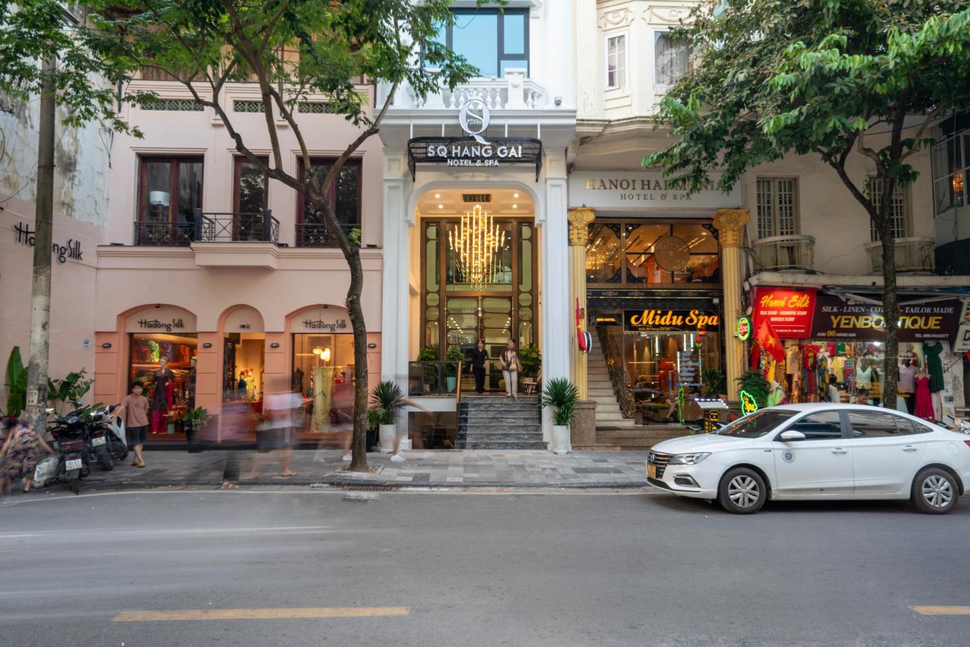 丝绸女王酒店 河内 外观 照片